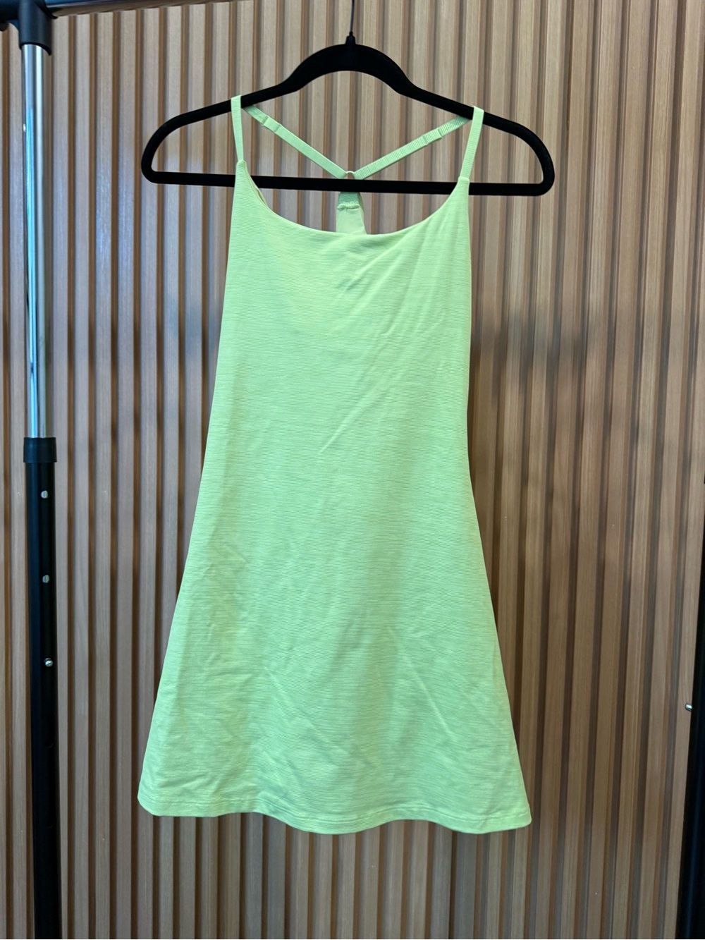 Outdoor Voices Yellow Performance Tank Top Dress
